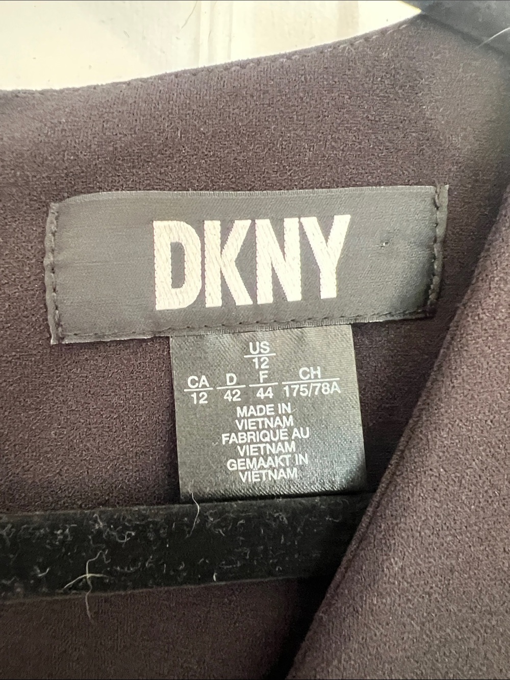 NWT | DKNY Black V-Neck Flutter-Sleeve Jumpsuit - Picture 3 of 10